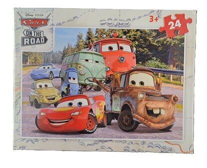 31630 Cars Puzzel Allemaal 24 stukjes 3+