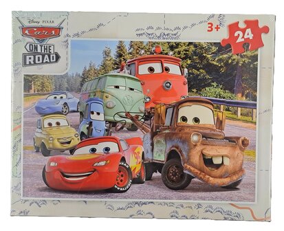 14503 Cars Puzzel on the Road 50 stukjes 4+