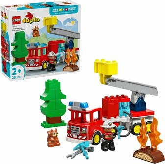 10473 LEGO Duplo brandweerauto met slang en brandweerman