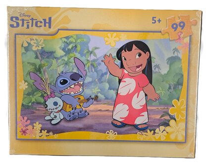 31739 Disney Stitch Puzzel Gitaar 99 stukjes 5+