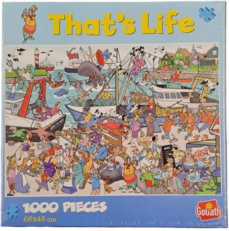 31600 Goliath Puzzel That's Life Havens 1000 stukjes