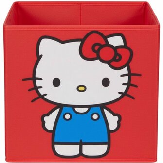 63641 Hello Kitty Opvouwbare Opbergmand  30x30x30 cm