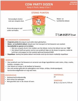 38032 Tupperware Cow Party Dozen (2)