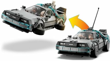 77256 LEGO Speed Champions Tijdmachine uit Back to the Future