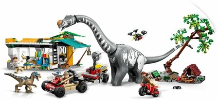 76973 LEGO Jurassic World Raptor en Titanosaurus Opsporingsmissie
