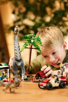76973 LEGO Jurassic World Raptor en Titanosaurus Opsporingsmissie