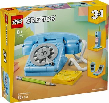 31174 LEGO Creator 3in1 Retro Telefoon