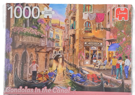 10212 Jumbo Puzzel Gondolas in the Canal 1000 stukjes