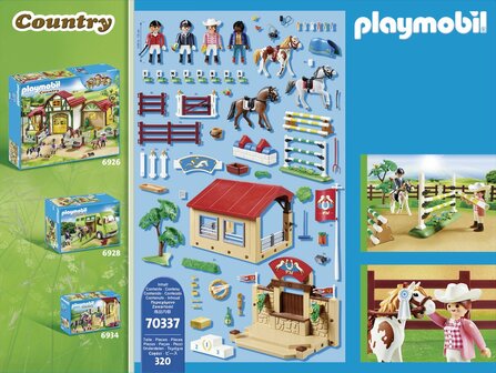 70337 PLAYMOBIL Country Grote wedstrijdpiste
