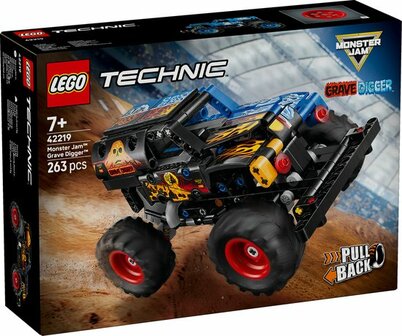 42219 LEGO Technic Monster Jam Grave Digger Vuur &amp; Ijs