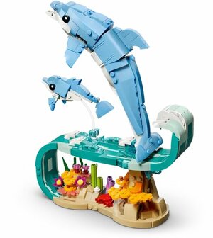 31385 LEGO Creator 3in1 Zeedieren: Prachtige Dolfijnen