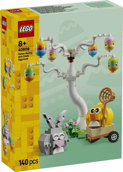40808 LEGO Eieren Zoeken met Konijn en Kuiken