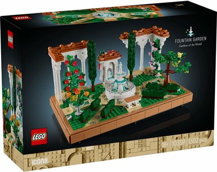 10359 LEGO Icons Tuin met fontein