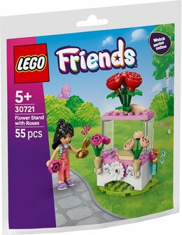 30721 LEGO Friends Bloemenkraam met Rozen (Paperbag)