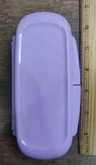 79966 Tupperware Disney Princess Jasmine Snackbox Paars
