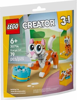 30714 LEGO Creator Oranje Kat (Paperbag)