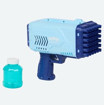 75298 Bellenblaaspistool Machine Blauw + Licht incl. vloeistof