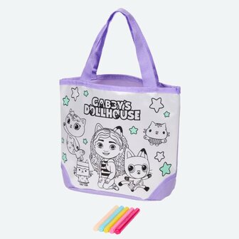 31154 Gabby's Dollhouse Kleur je eigen Tas Paars