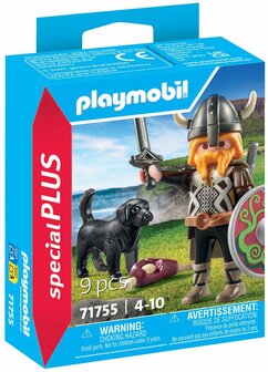 71755 Playmobil Special Plus Viking met waakhond