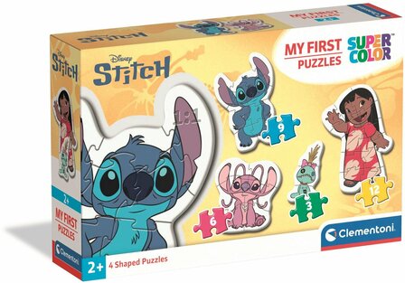 05950 Clementoni Disney Stitch en Lilo My First Puzzel 4 puzzels