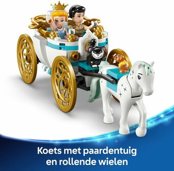 43275 LEGO Disney Princess Assepoesters kasteel en paardenkoets