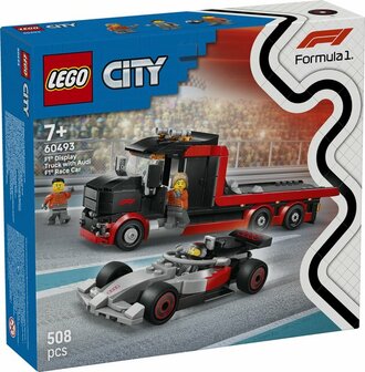 60493 LEGO City F1 Displaytruck met Audi F1 Racewagen