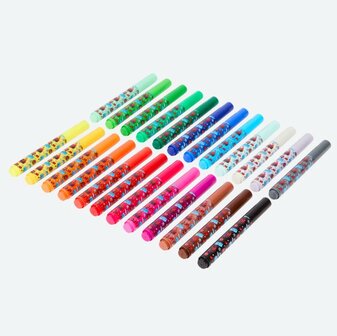 09486 Disney Stitch Uitwasbare Markers 24 stuks in koffertje  