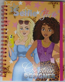 49773 Selfie Girls Creative Designer Oranje