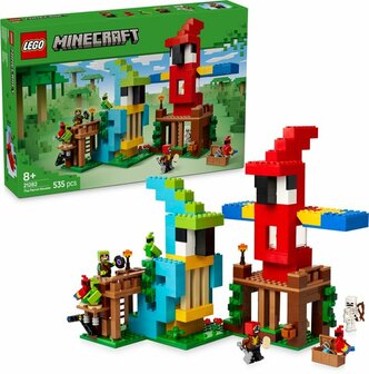 21282 LEGO Minecraft De Papegaaienhuizen