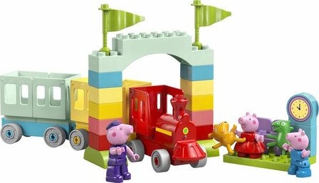 10466 LEGO DUPLO Peppa Big Treinrit met Opa Big