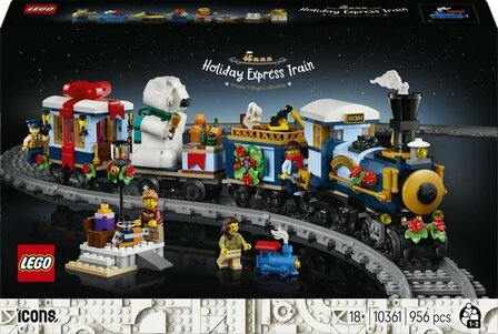 10361 LEGO Icons Feestelijke Kersttrein