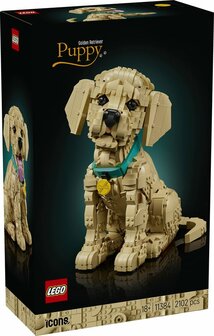 11384 LEGO Icons Golden Retriever Puppy