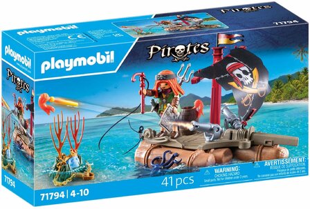 71794 PLAYMOBIL Pirates Piratenvlot met schat