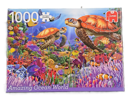 610588 Jumbo Puzzel Amazing Ocean World 1000 stukjes