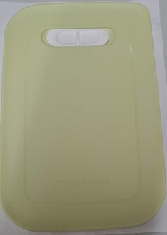 75343 Tupperware VentSmart Vershouddoos 4.4L Doorzichtig en Geel/groen Deksel