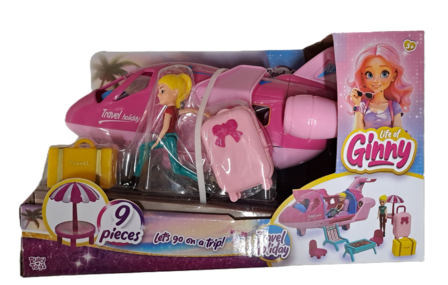 05231 Ruby Toys Travel Holiday Vliegtuig