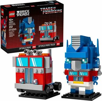 40803 LEGO Brickheadz Optimus Prime robot en voertuig