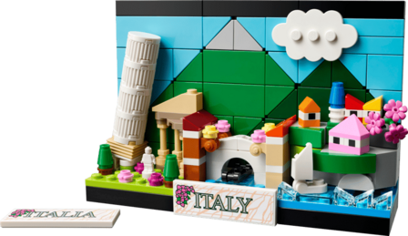 40818 LEGO Ansichtkaart van Itali&euml;