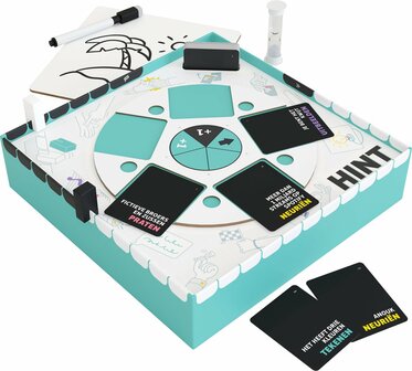 006980 Asmodee partyspel bordspel HINT