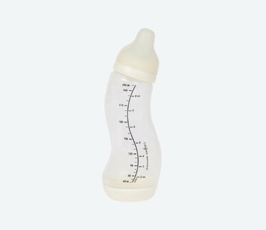 46648 Difrax Anti-Koliek Voedingsfles BPA-vrij 250 ml creme