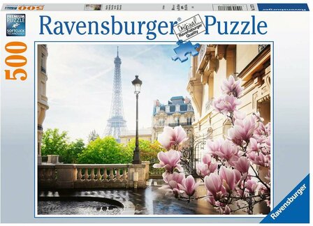 003663 Ravensburger Puzzel Lente in Parijs 500 stukjes