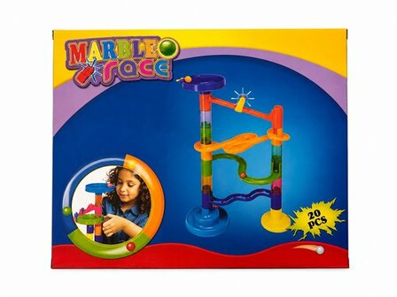 87556 Marble Race Baan  XXL Knikkerbaan Setvoor Kinderen 