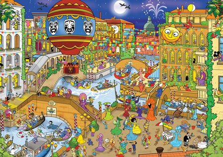 43252 Goliath Puzzel That's Life City Edition Venice 1000 stukjes