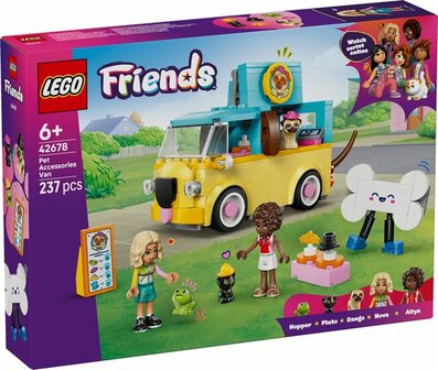 42678 LEGO Friends Bestelwagen met Dierenaccessoires