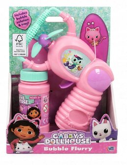 59025 Bellenblaaspistool Gabby's Dollhouse Rose/groen Bubble Flurry