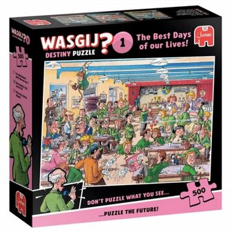 610069 Jumbo Puzzel Wasgij Destiny 1 Mooiste dagen van ons Leven! 500 stukjes 