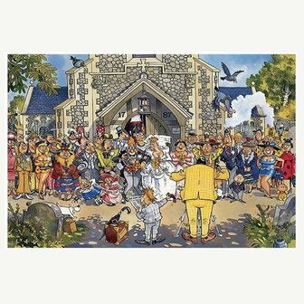609957 Jumbo Puzzel Wasgij 4 Orginal Een dag om nooit te vergeten! 950 stukjes