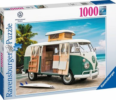 005797 Ravensburger Puzzel Volkswagen T1 Camper Van 1000 stukjes