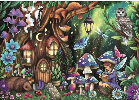 007869 Ravensburger Puzzel In Sprookjesland 1000 stukjes