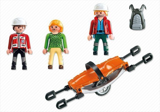 5430 PLAYMOBIL Country Reddingsteam met Brancard